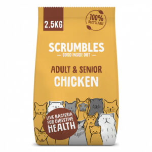 Free Scrumbles Cat Food (Worth £12.49)