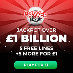 Free Powerball Tickets (£1.2BN Mega Jackpot!)