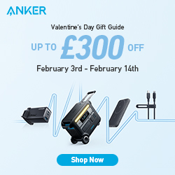 Massive Sale – Up To £300 Off Anker Products