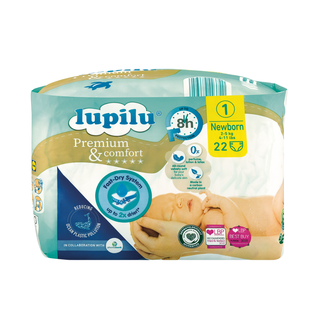 Lidl store baby nappies