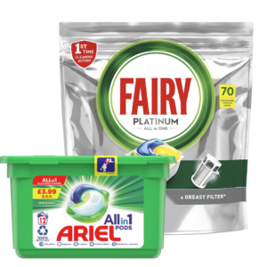 Free Fairy & Ariel Products