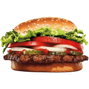 Free Burger King Whopper Burger