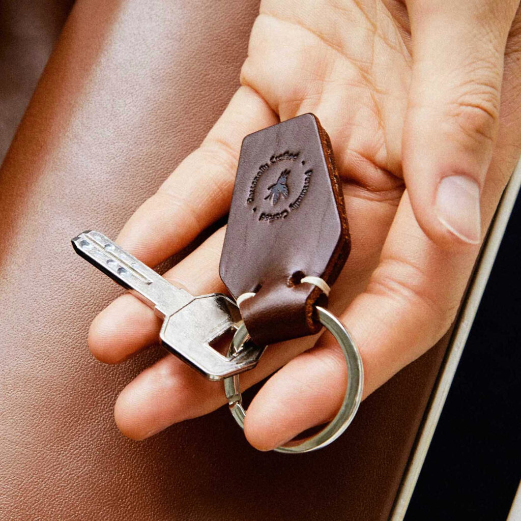 Free Leather Keyring (Worth £15)