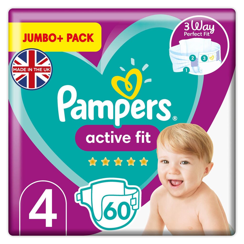 Free Pampers Active Fit Nappies