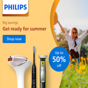 Philips – Up To 50% Off Summer Sale