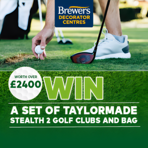 Win A Set Of TaylorMade Golf Clubs & Bag (Worth £2,400+)