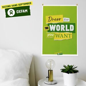 Free Oxfam Limited Edition Postcard & Poster