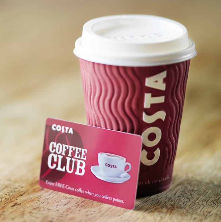 Free Costa Coffee Gift Card LatestFreeStuff.co.uk