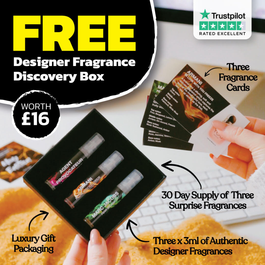 Free Designer Fragrance Box (Worth £16)