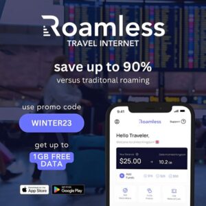 Free 1GB Travel Internet