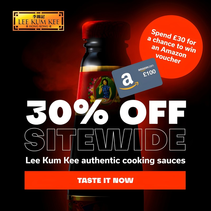 Lee Kum Kee Lucky Draw – Win A £100 Amazon Voucher