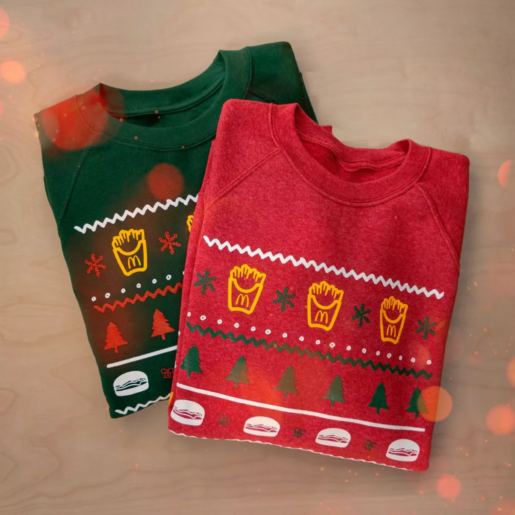 Free McDonald’s Christmas Jumper