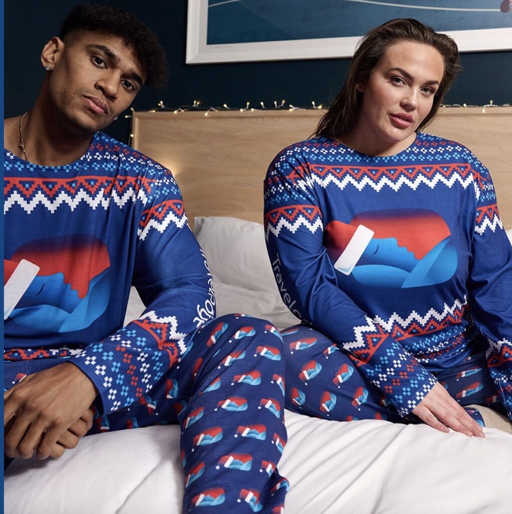 Free Travelodge Christmas Pyjamas