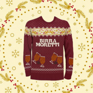 Free Birra Moretti Christmas Jumper