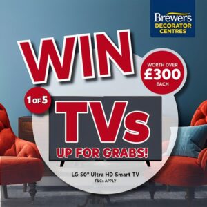 Win A 50” LG Ultra HD Smart TV (Worth £300+)