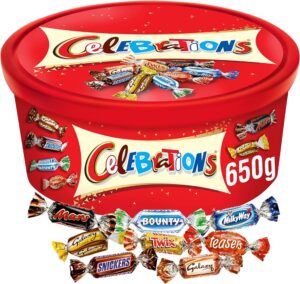 Free Celebrations Box, Doritos, Irn-Bru Bottle & More