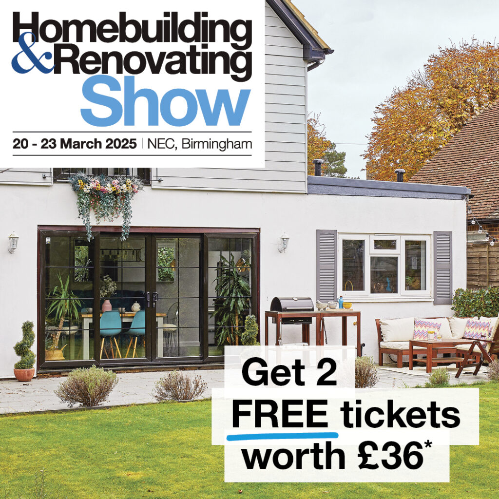 Free Homebuilding & Renovating Show Tickets (Worth £36)