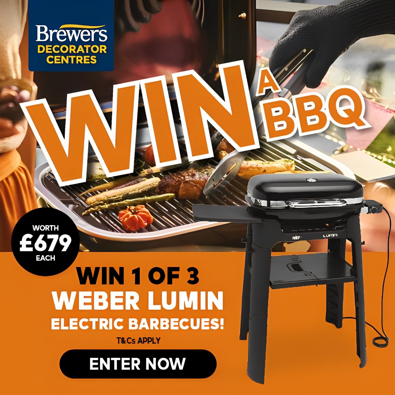 Win An Electric BBQ (Worth £679) LatestFreeStuff.co.uk