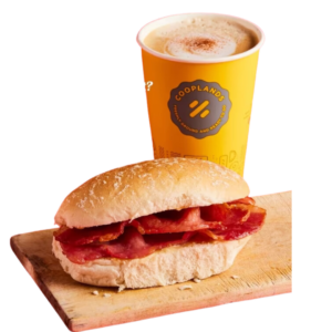 Free Coopland’s Breakfast Sandwich & Coffee (Worth £2.60)