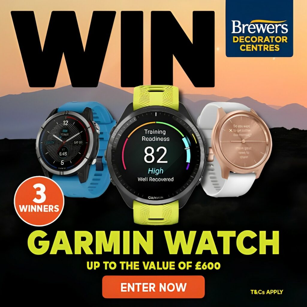 Win A Garmin Watch (Worth Up To £600)