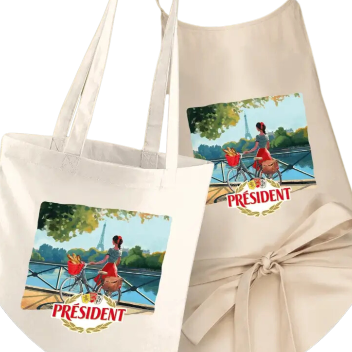 Free Apron and Tote Bags