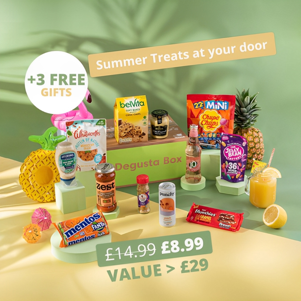 Degusta Box – 40% Off + 3 Bonus Items for Free!