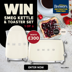 Win A Smeg Kettle & Toaster Set (Worth £300)