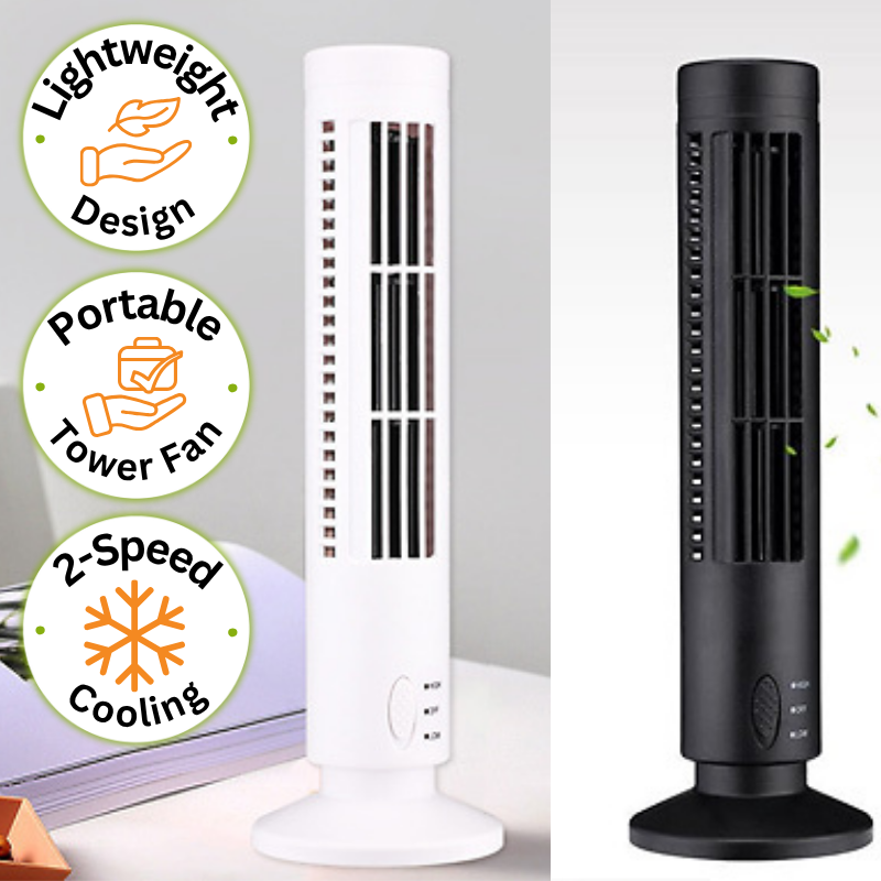 Bladeless Air Cooling Tower Fan – 88% Off Today!