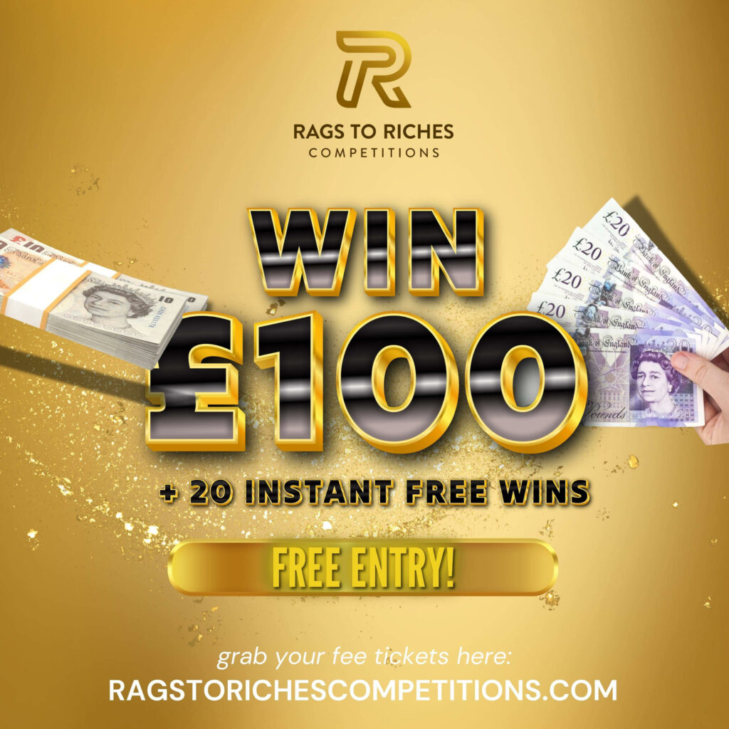 Free £100 Giveaway (Plus 20 Instant Wins)