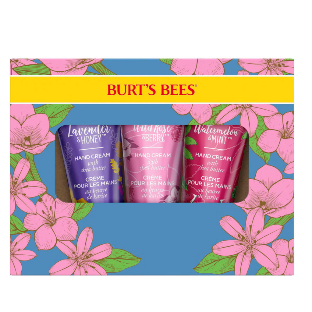 Win A Burts Bees Hand Cream Set