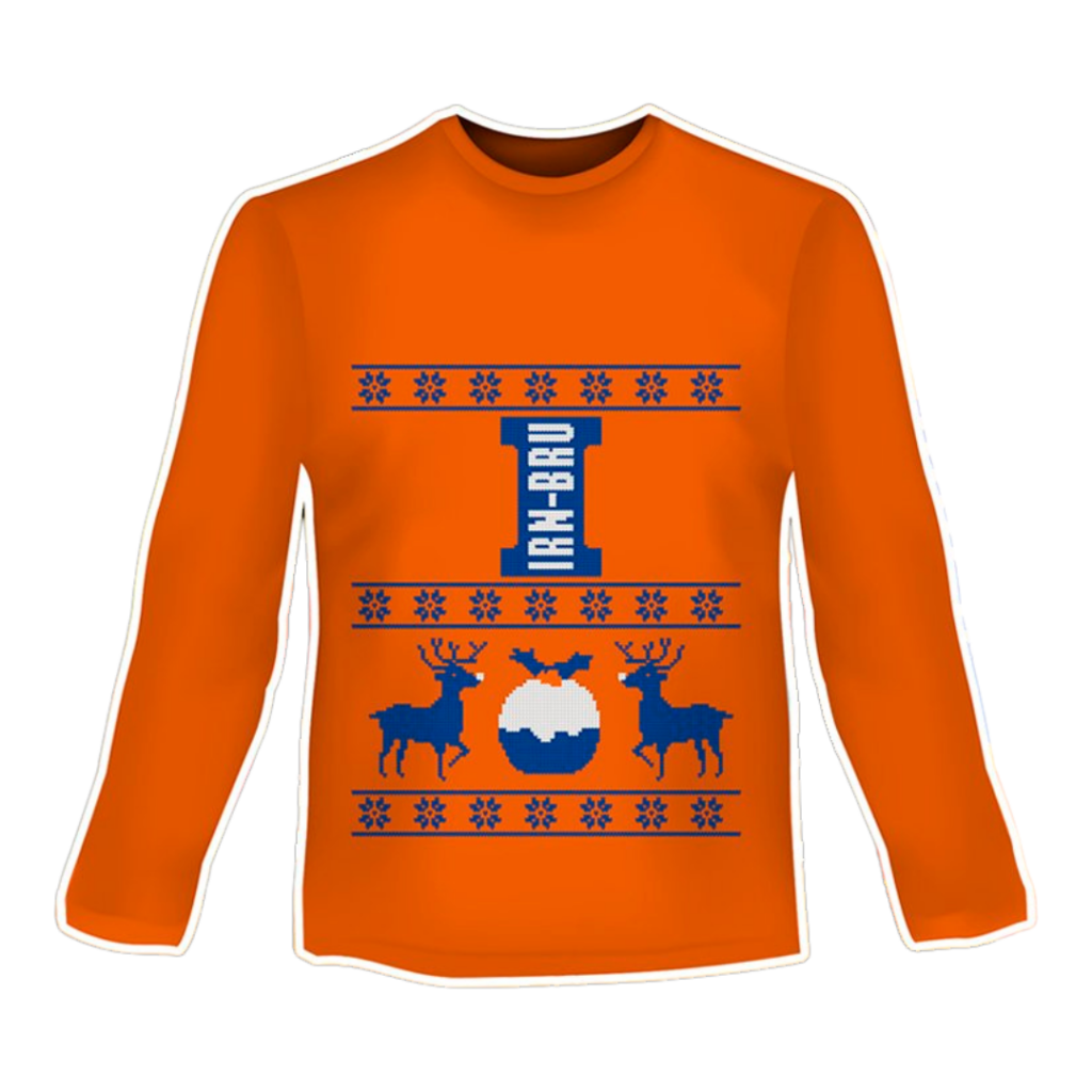 Free IRN-BRU Christmas Jumper