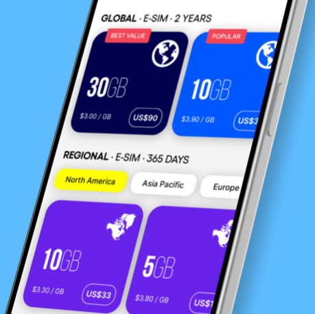 Free 1GB Data with Global eSIM