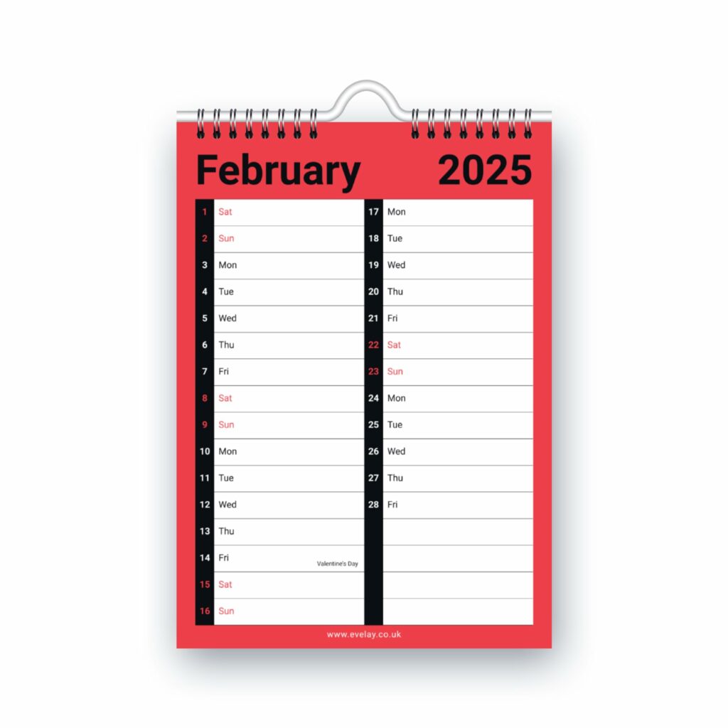Free 2025 Calendar