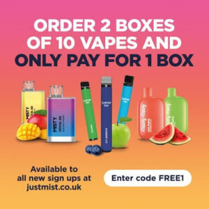 Huge 50% Off Vapes Sale