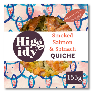 Free Higgidy Quiche (Worth £3.50)