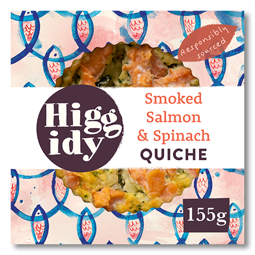 Free Higgidy Quiche (Worth £3.50)