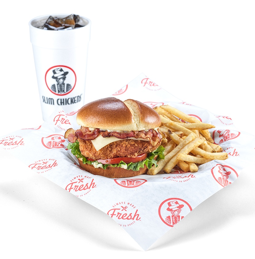 Free Slim Chickens Meal, Shakes & More