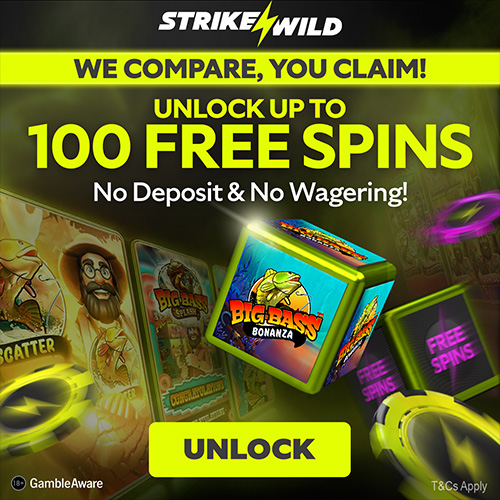 100 Free Spins NO Deposit & NO Wagering