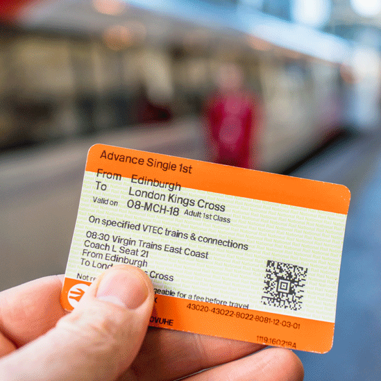 Free £5 Train Ticket Voucher