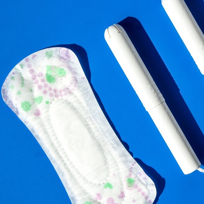 Free Sanitary Pads & Tampons