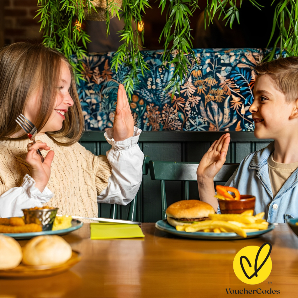 Kids Eat At Harvester For Just £1