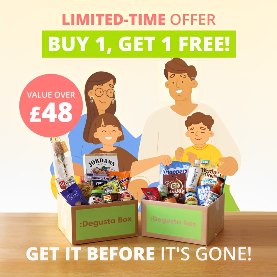 Mystery Food Boxes – Free Delivery & 2nd Box Free!