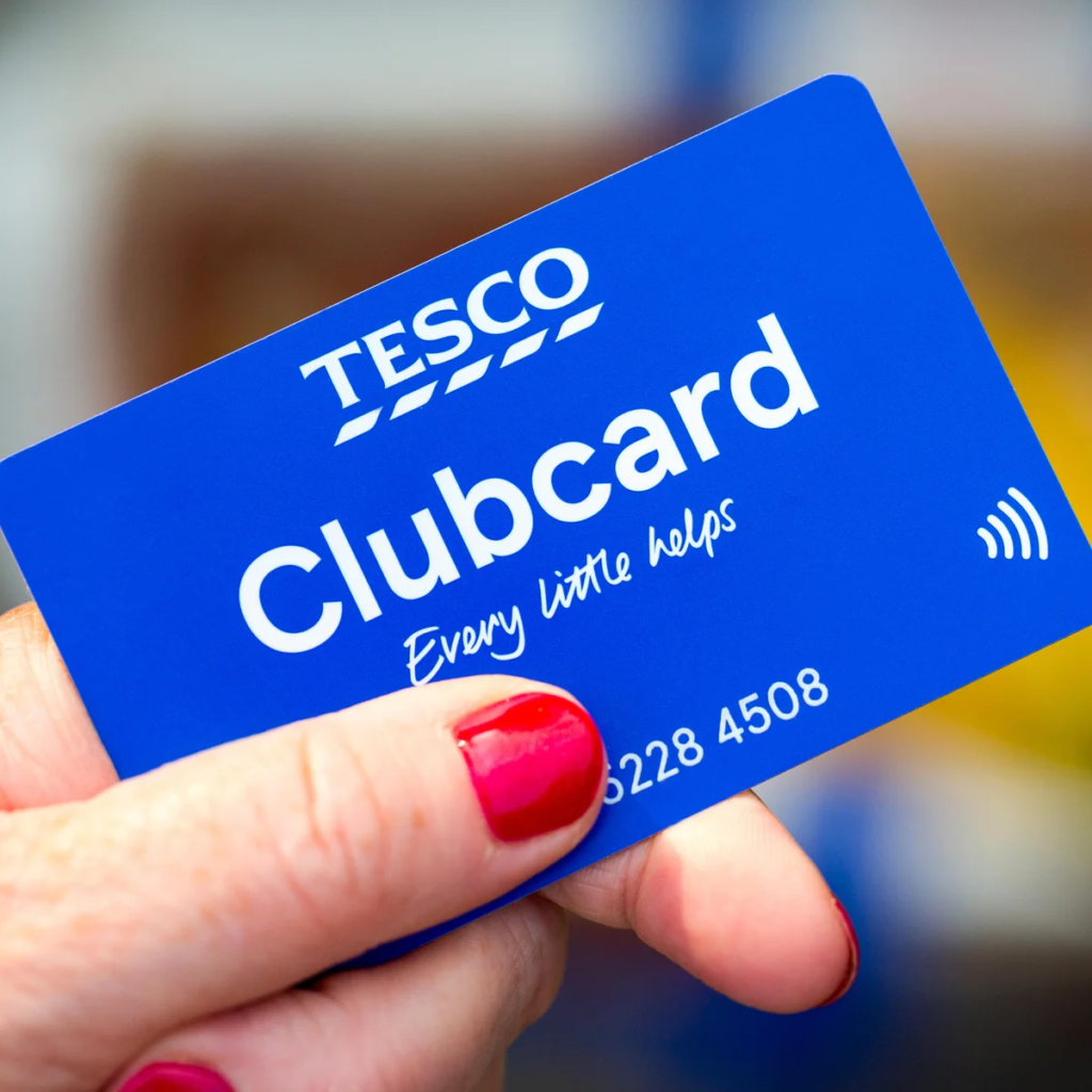Free 250 Tesco Clubcard Points