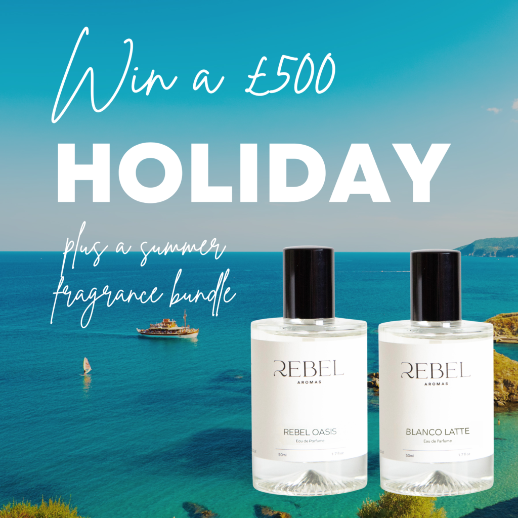 Win a £500 Holiday + A Fragrance Bundle