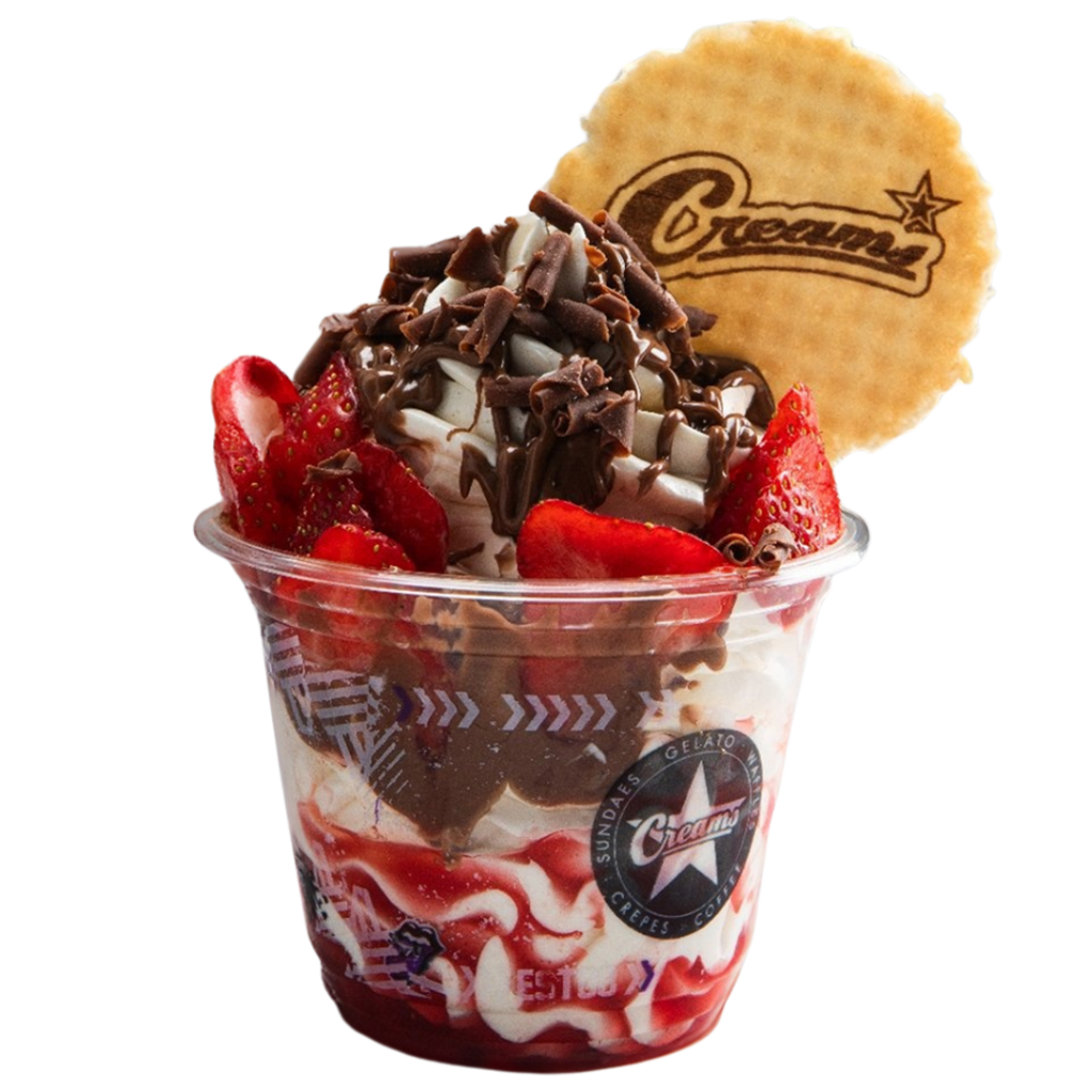 Free Creams Sundae (Worth £3.45)