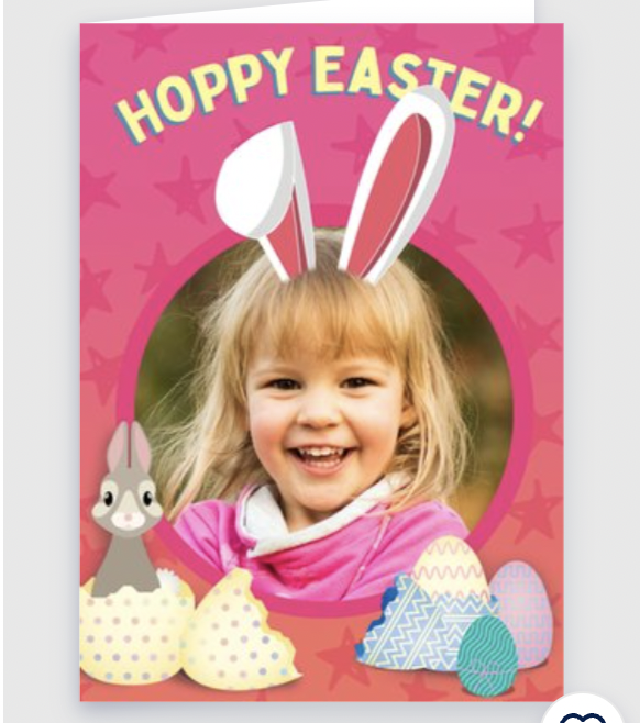 Free Easter Card (Worth £3.79) + Free Delivery!