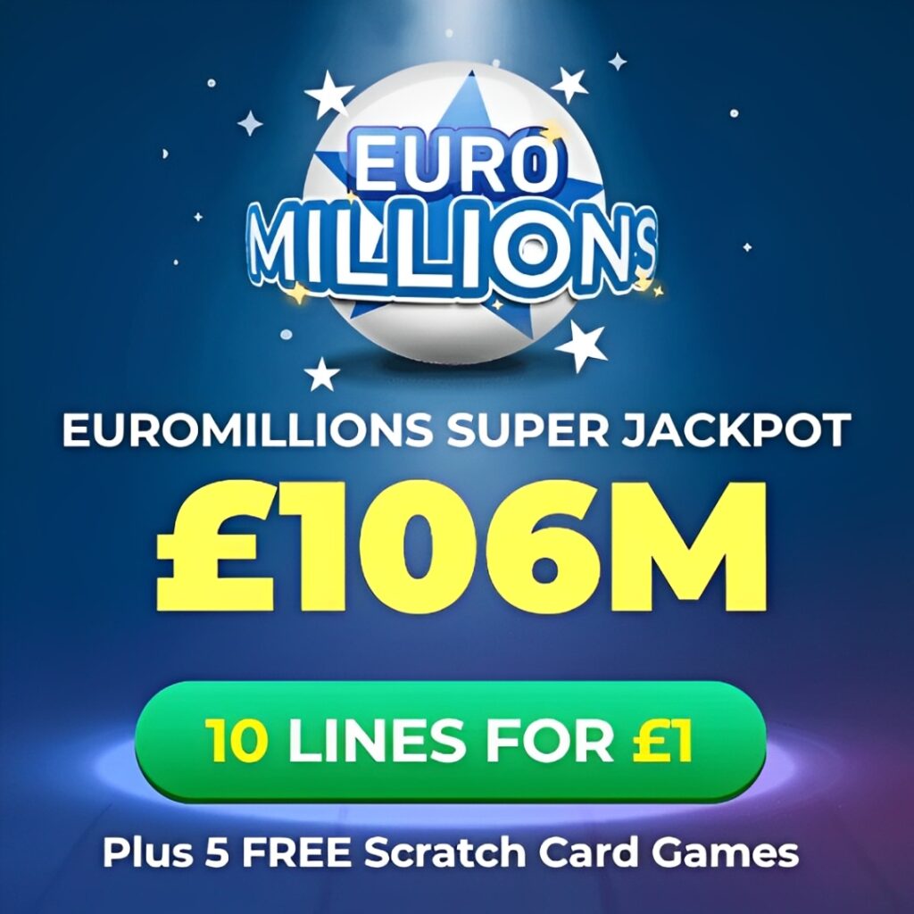 Free EuroMillions Tickets – £106 Million Jackpot!