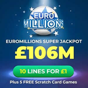 Free EuroMillions Tickets – £106 Million Jackpot!