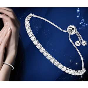Free Moissanite Bracelet (Worth £40)