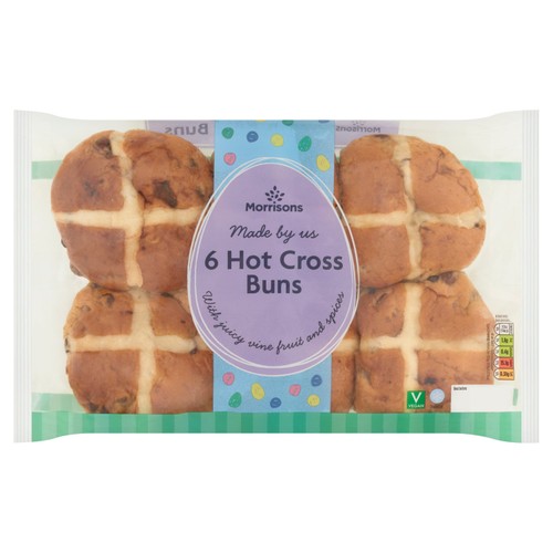 Free Morrisons Hot Cross Buns